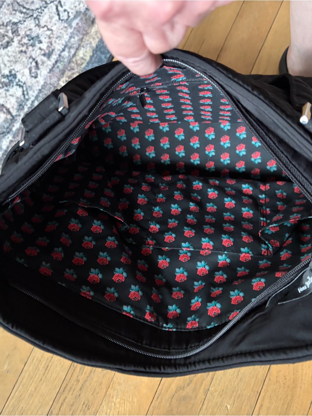 Vera Bradley Large Classic Tote - Picture 4 of 4